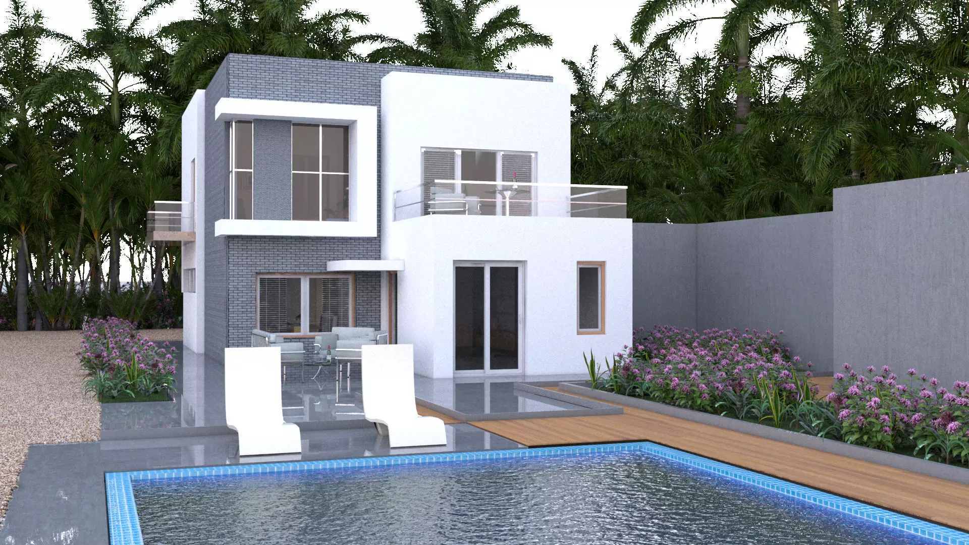 laos Archviz Exterior 3D model_2