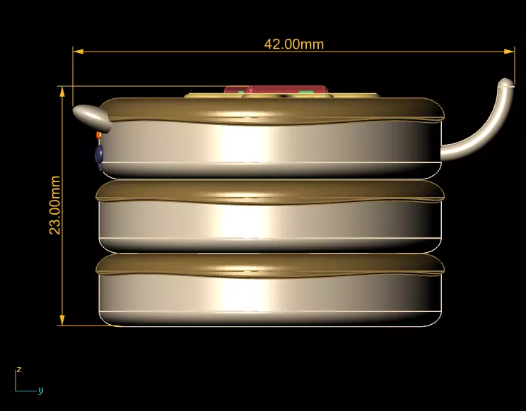  cute food toy 3D printable model   3D print model_3