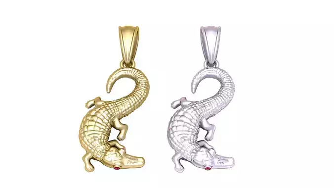 GOLD ANIMALS PENDANT 