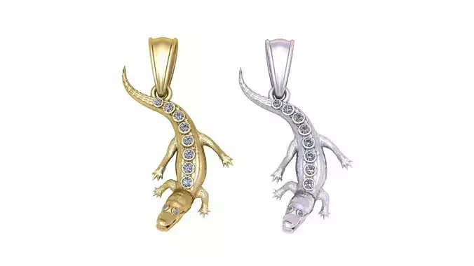  Gold Animals Pendant