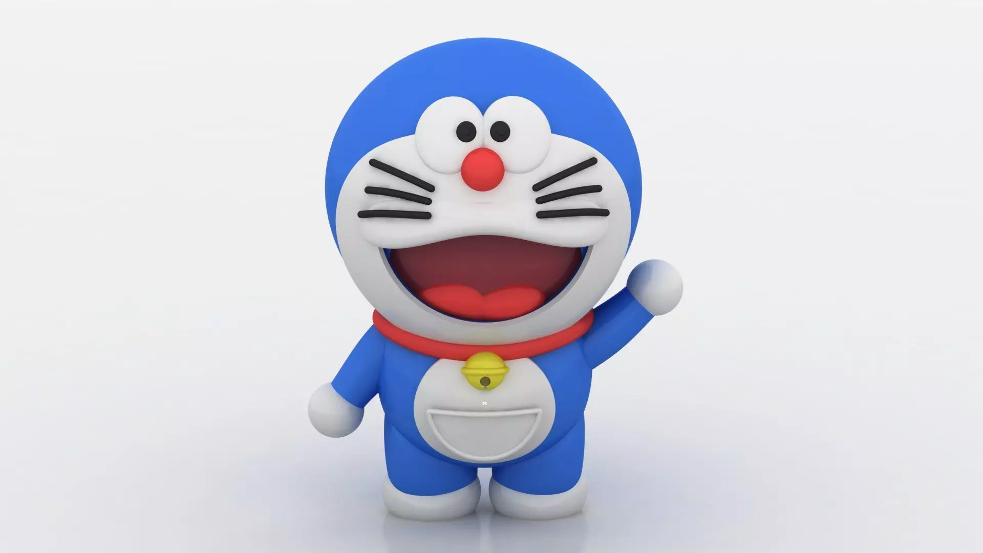 Doraemon 3D  toy 3D printable model  3D print model_2