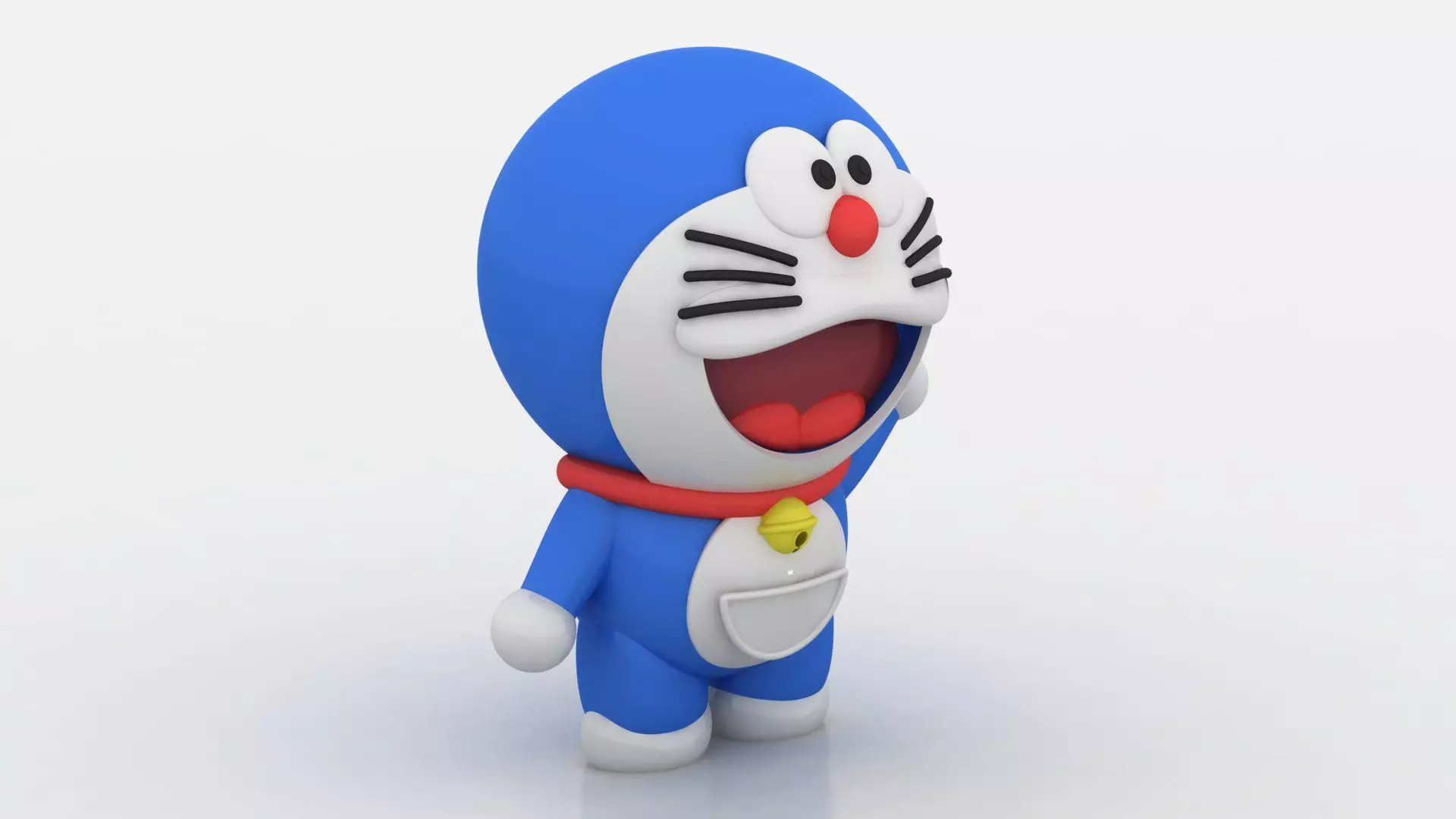 Doraemon 3D  toy 3D printable model  3D print model_0