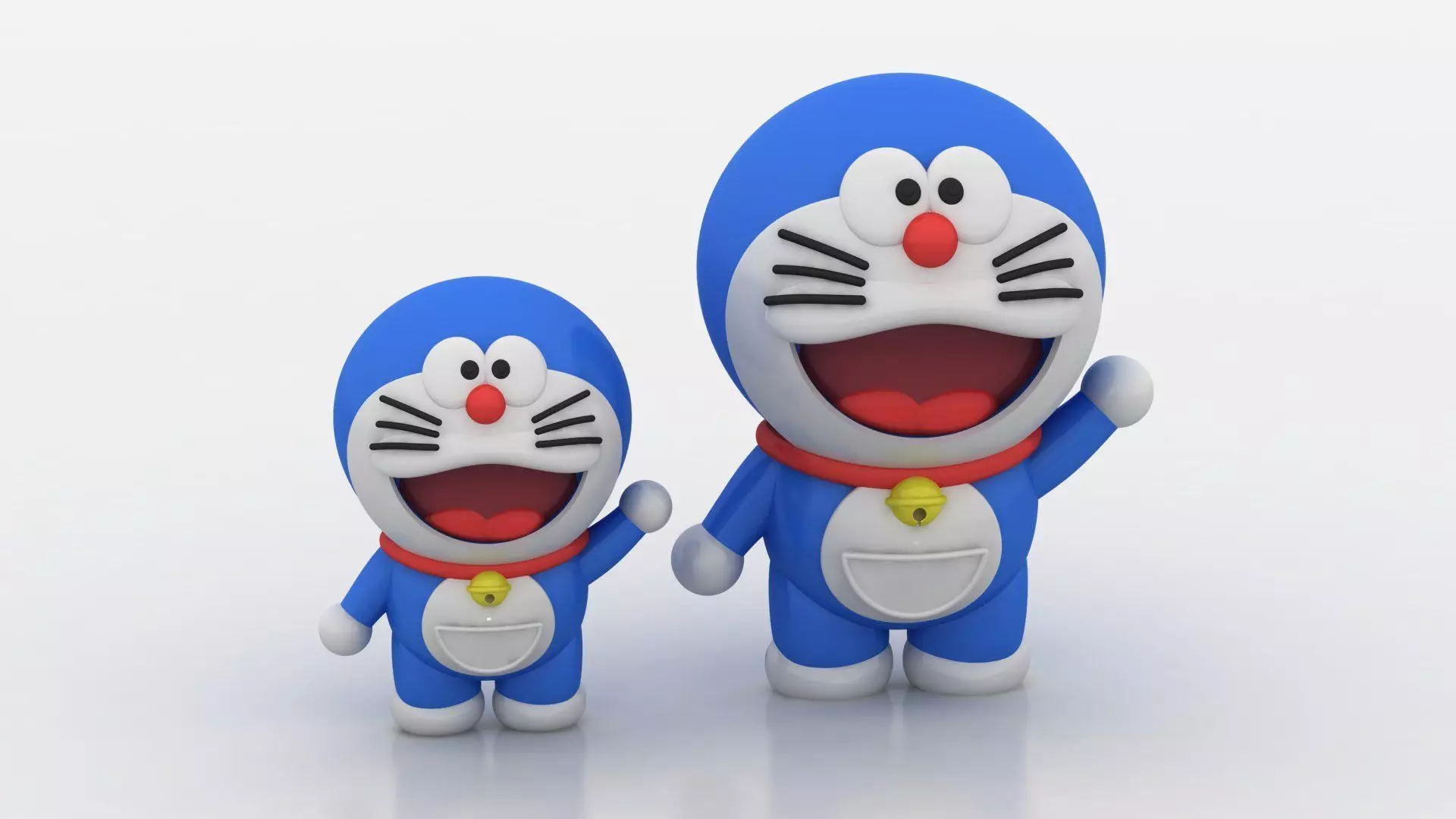 Doraemon 3D  toy 3D printable model  3D print model_1