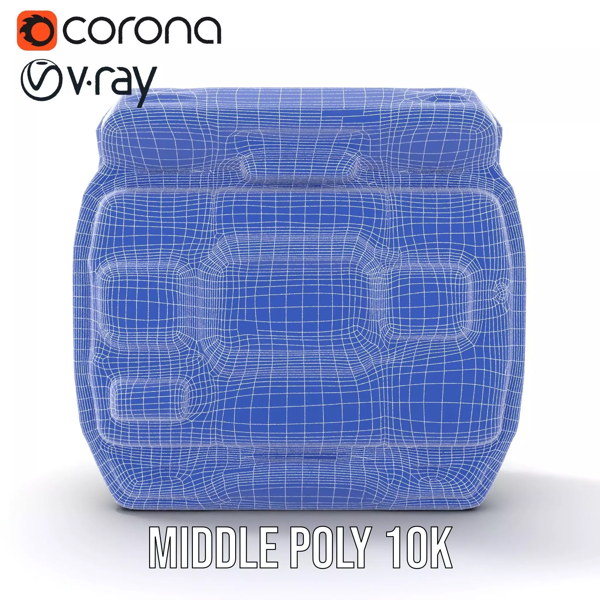 Futuristic Control Panel Model Pack with Interactive Screens Low-poly 3D model_18