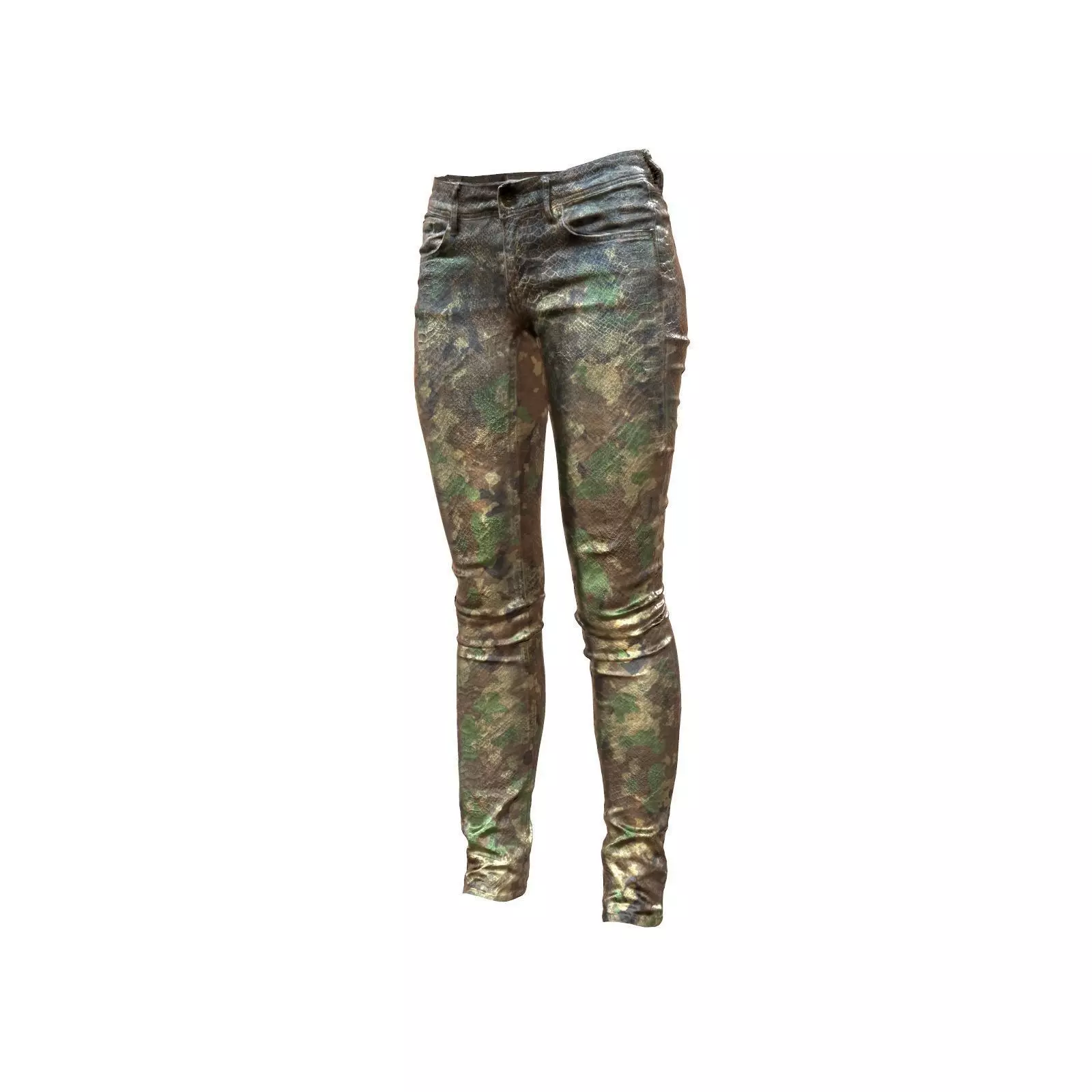 Unreal Pants Camouflage Low-poly 3D model_0