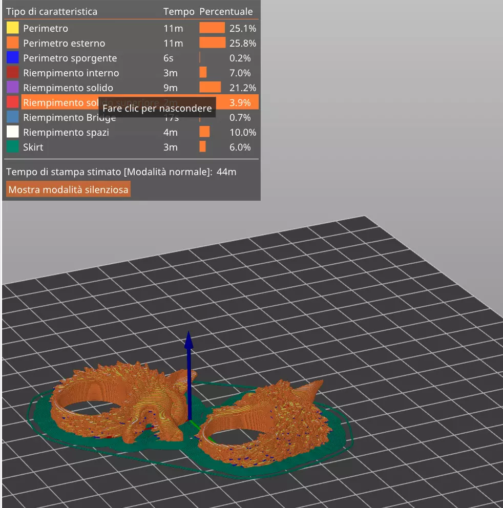Anello con testa di un Lupo 3D print model_3