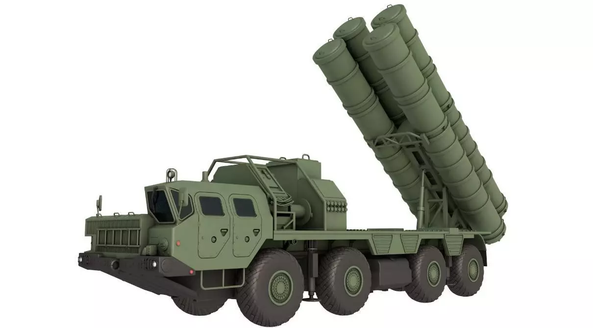 S-300 Russian SAM System 3D model
