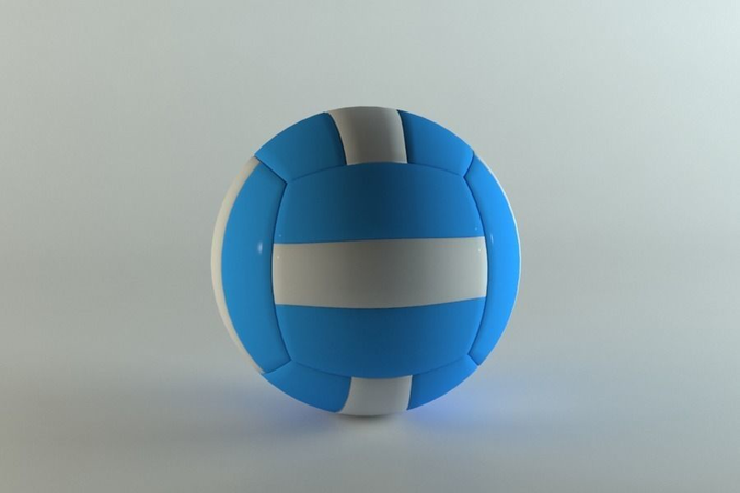 Realistic Volleyball argentina soccer ball