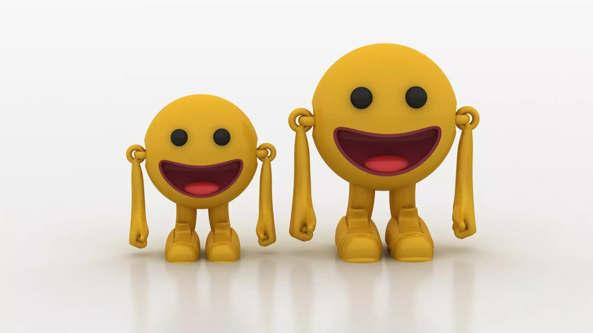 smiley face toy 3D printable model 3D print model_1