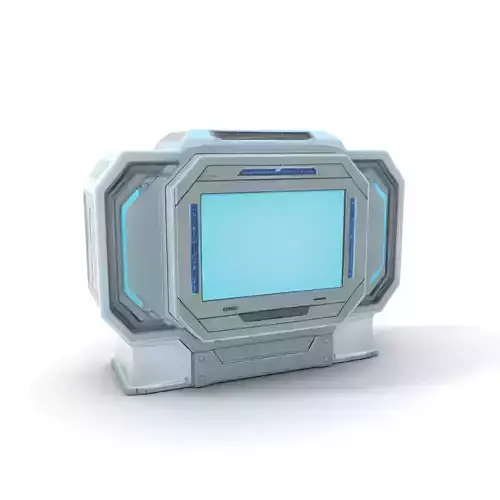 Futuristic Digital Display Model Pack for SciFi Environments