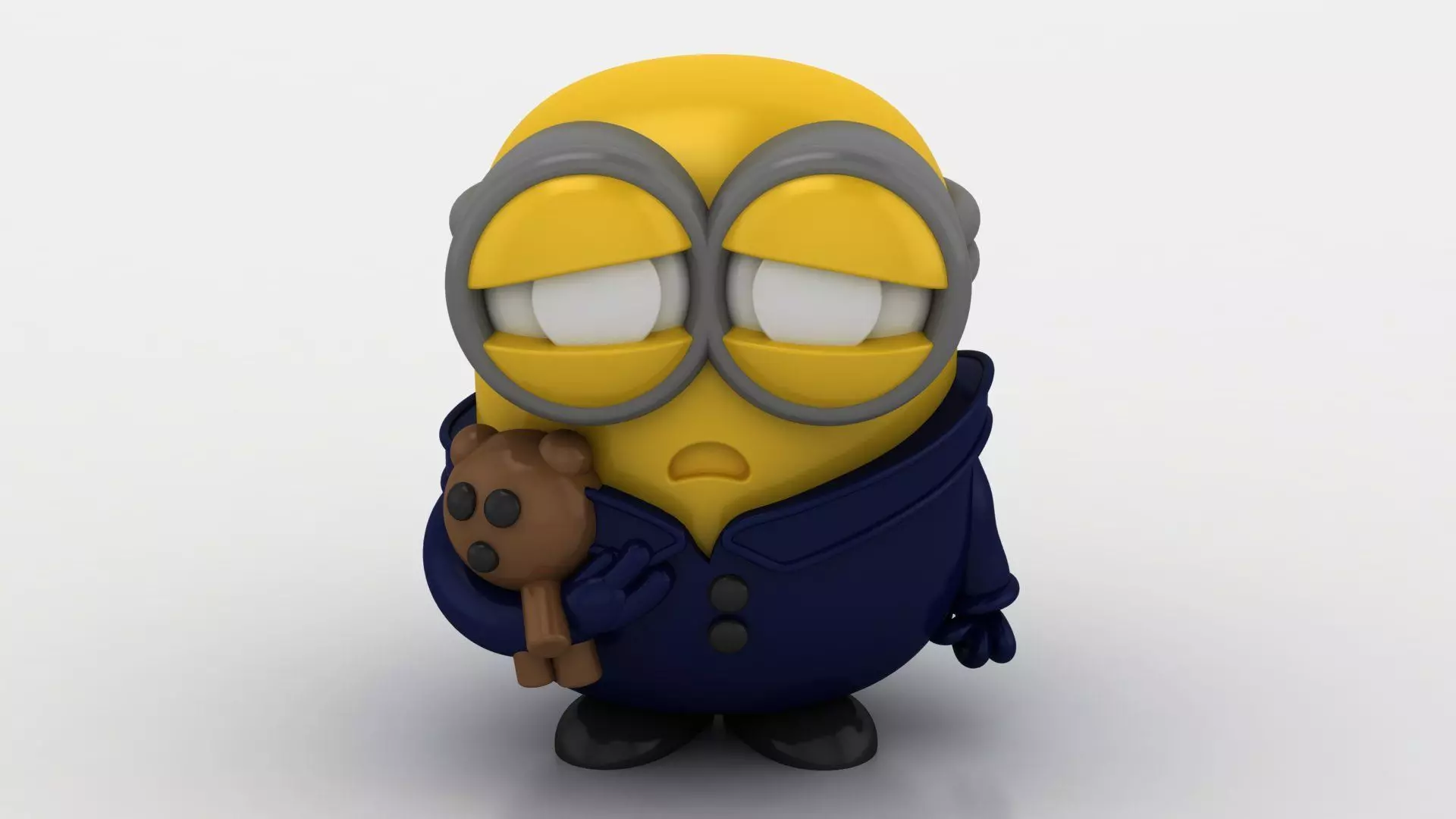 sleepy toy character 3D printable model   3D print model_2