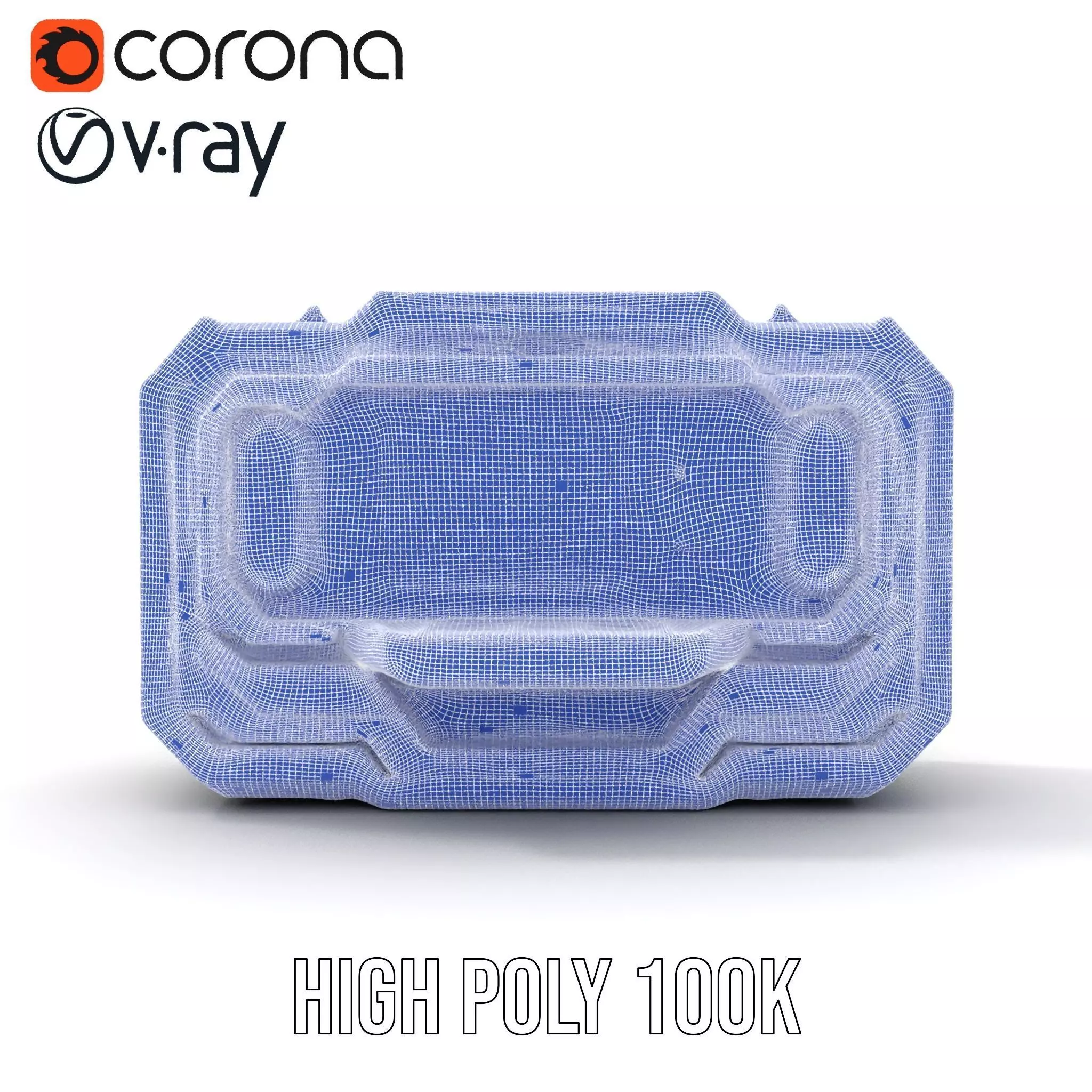 Futuristic Medical Console model pack Low-poly 3D model_33