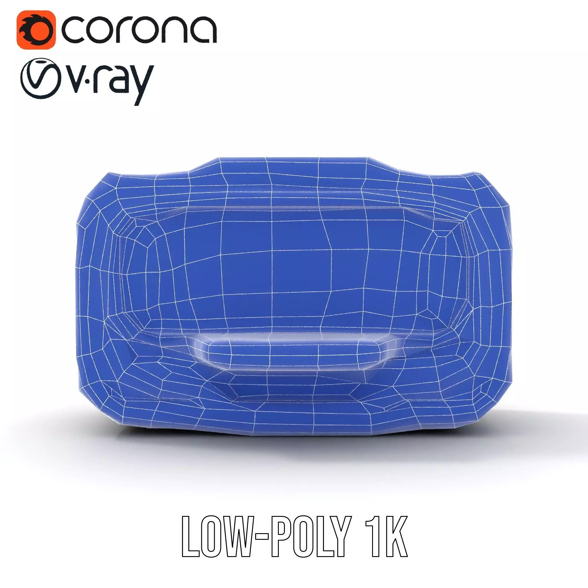 Futuristic Medical Console model pack Low-poly 3D model_8