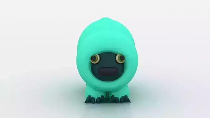 cute 3D bug toy 3D printable model   3D print model