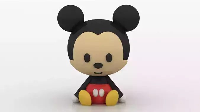 cartoon inspired toy 3D printable model  