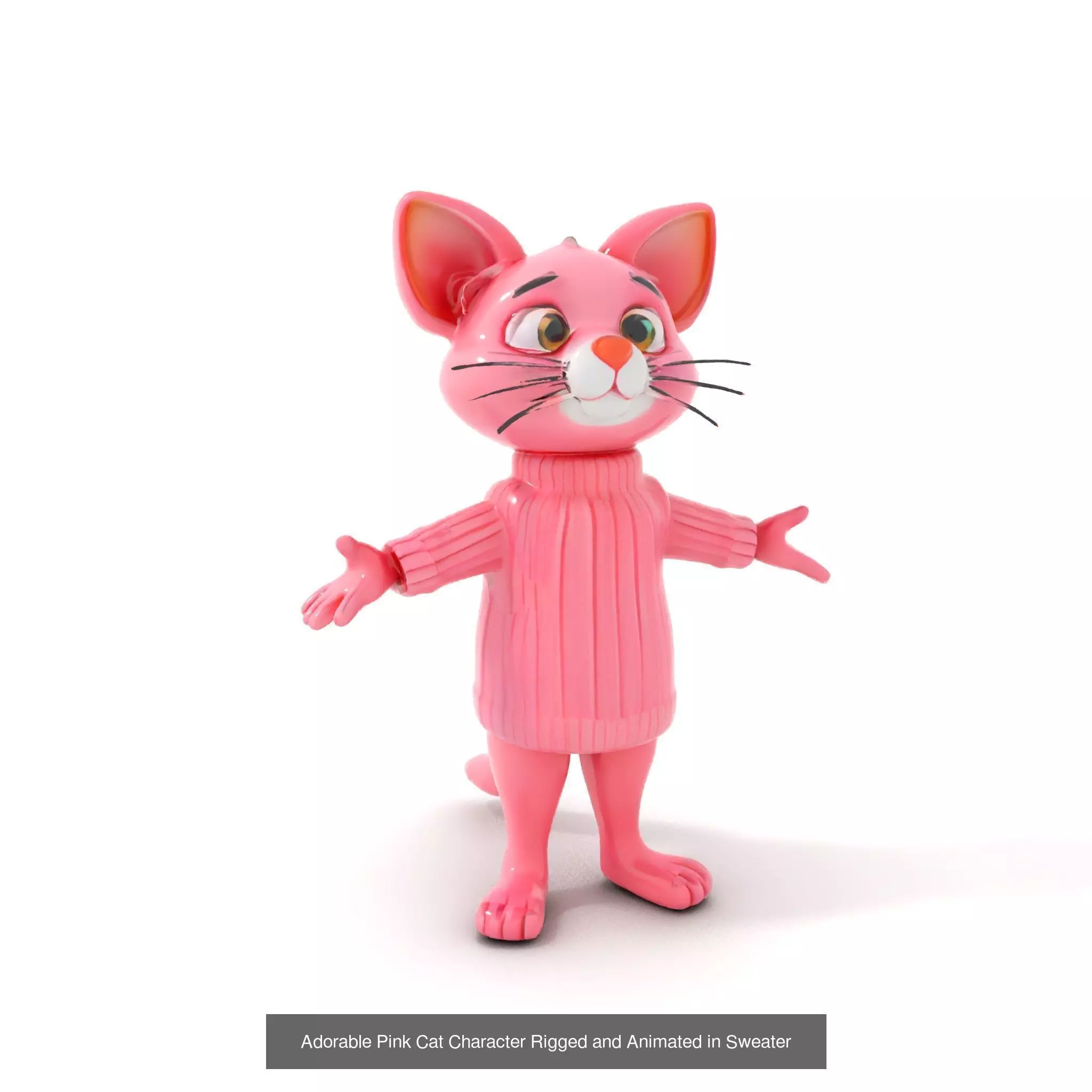 Vibrant Character Models 3D Model Collection_56