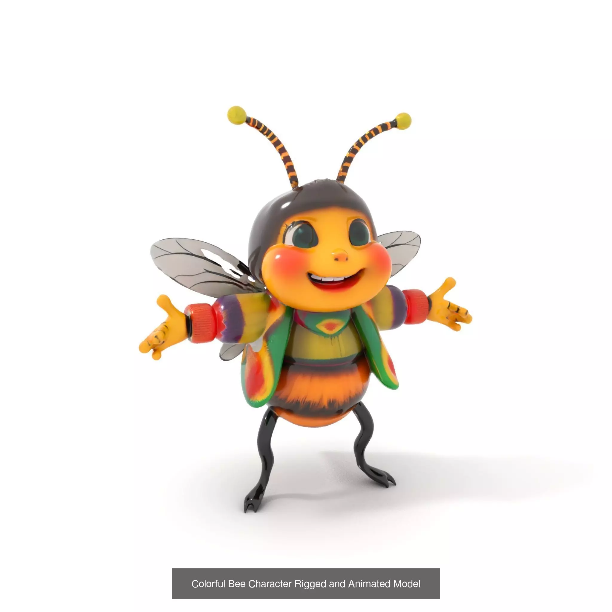 Vibrant Character Models 3D Model Collection_80