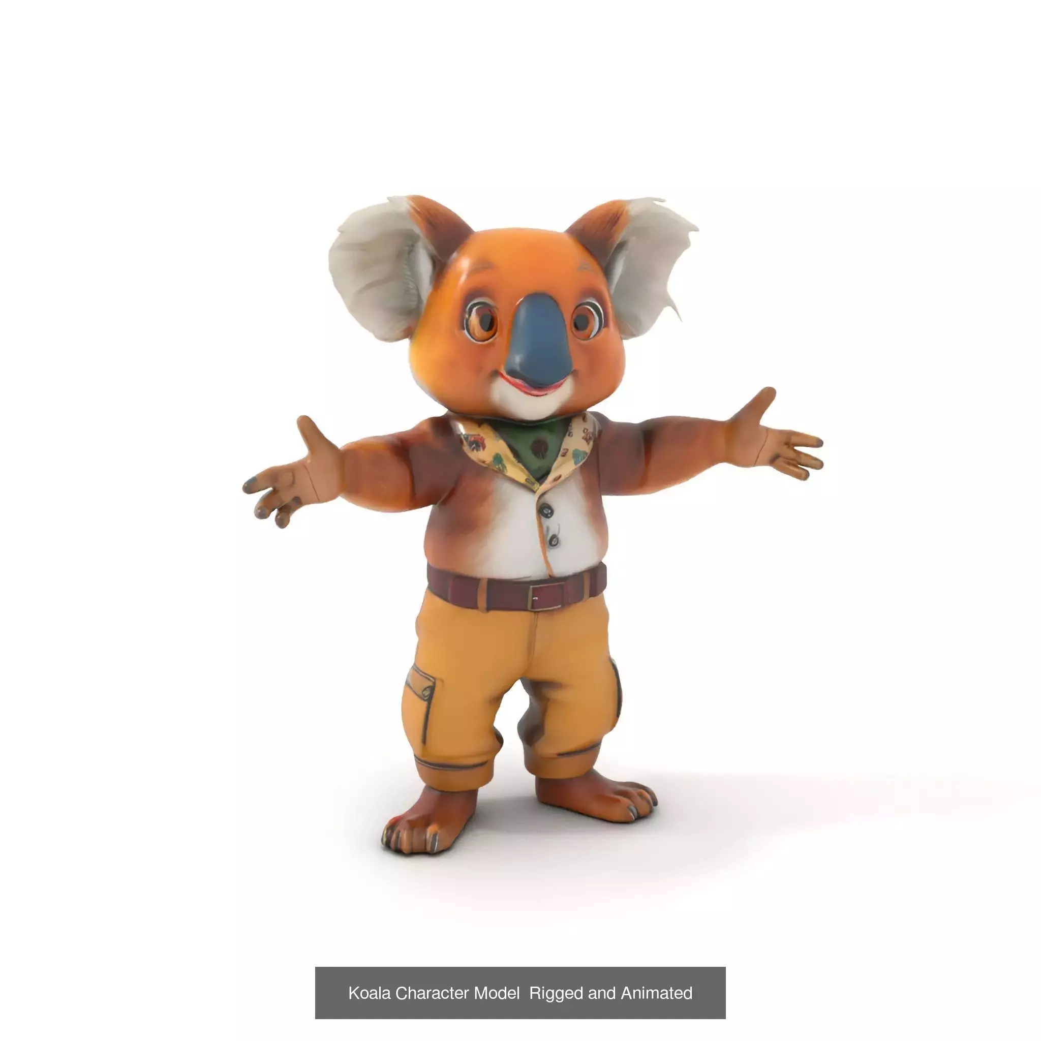 Vibrant Character Models 3D Model Collection_81