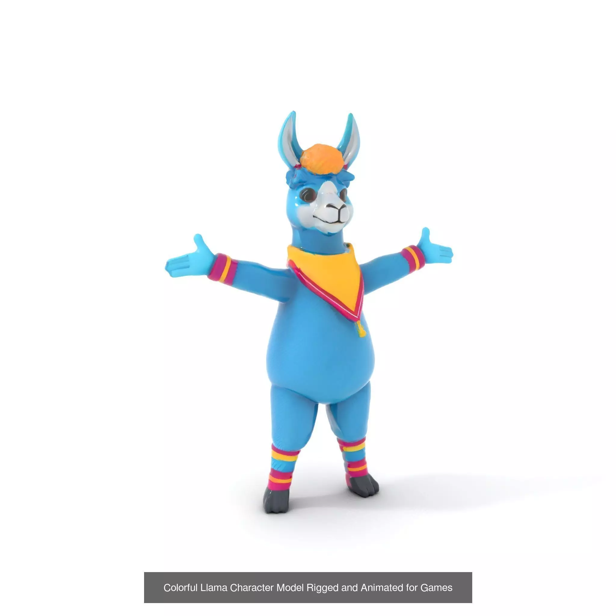 Vibrant Character Models 3D Model Collection_75