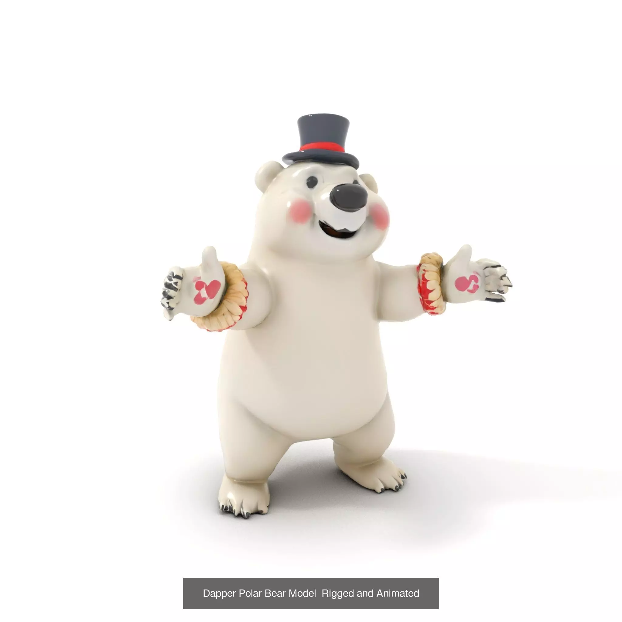 Vibrant Character Models 3D Model Collection_65