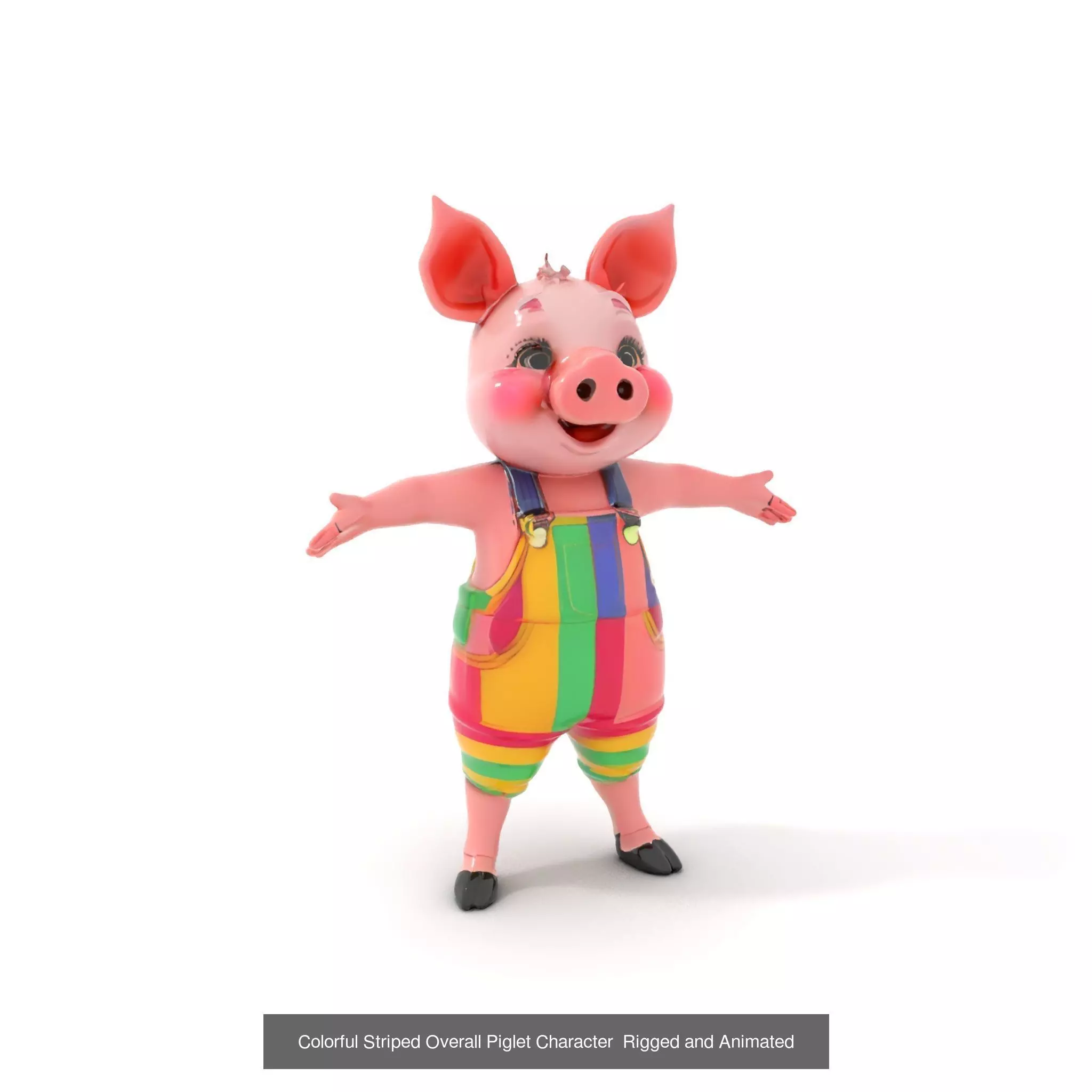 Vibrant Character Models 3D Model Collection_63