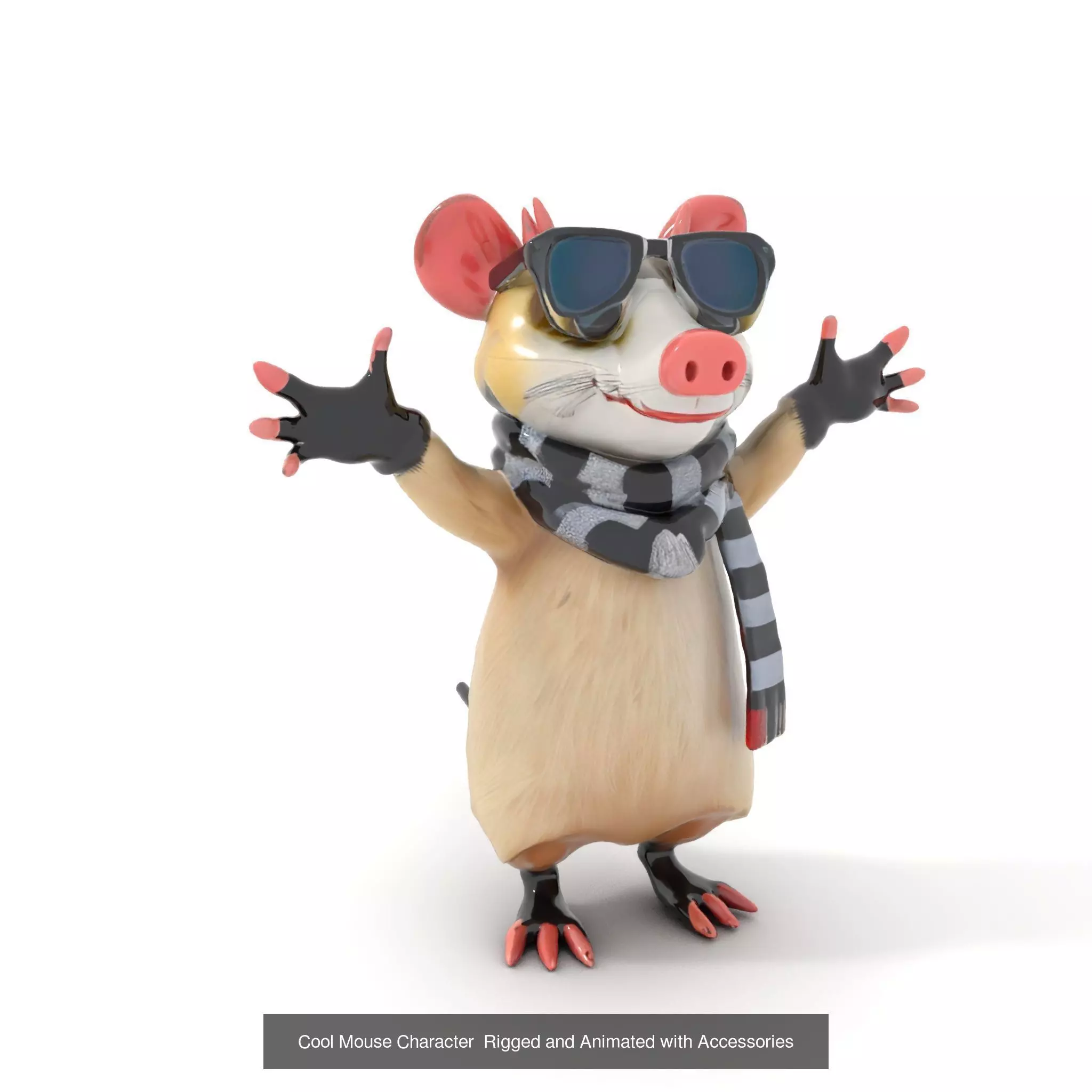 Vibrant Character Models 3D Model Collection_64