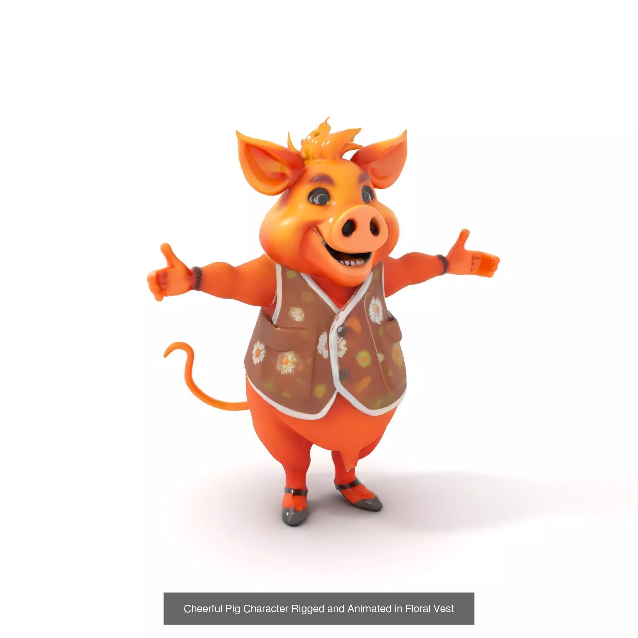 Vibrant Character Models 3D Model Collection_70