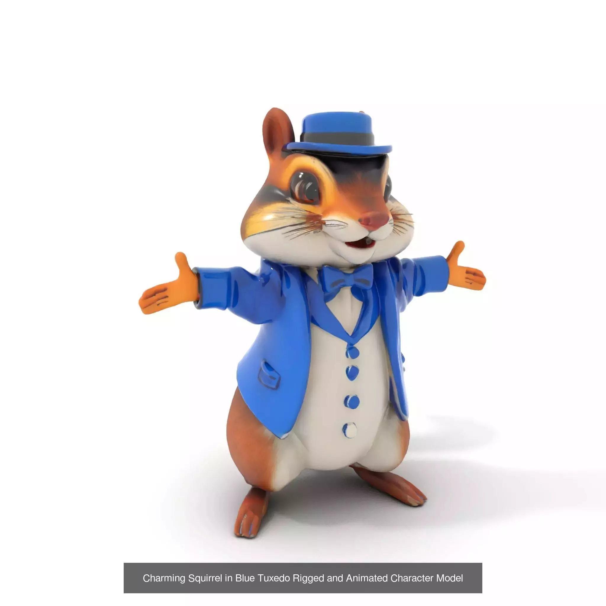 Vibrant Character Models 3D Model Collection_82