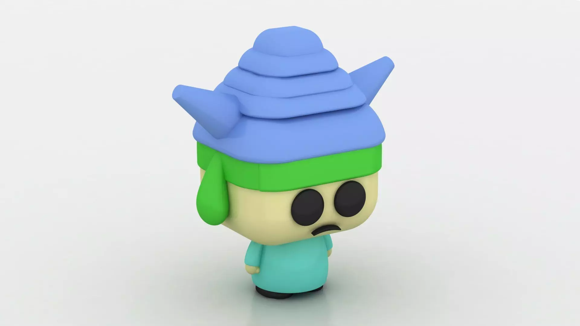 sad cute toy 3D printable model 3D print model_1