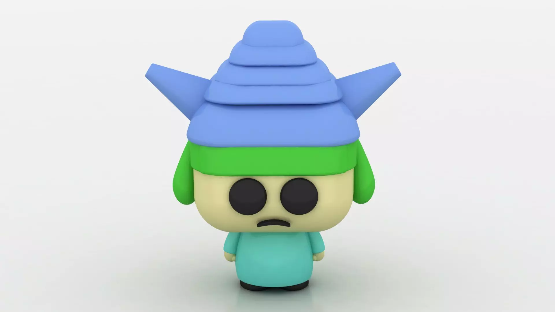 sad cute toy 3D printable model 3D print model_0