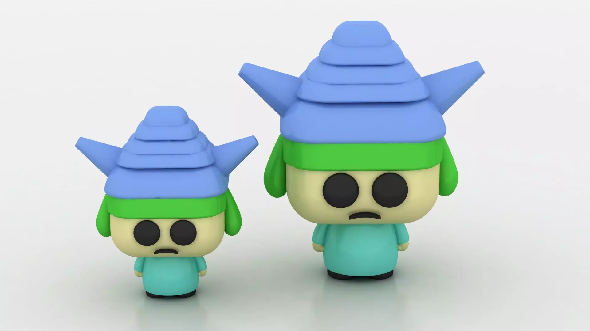 sad cute toy 3D printable model 3D print model_3