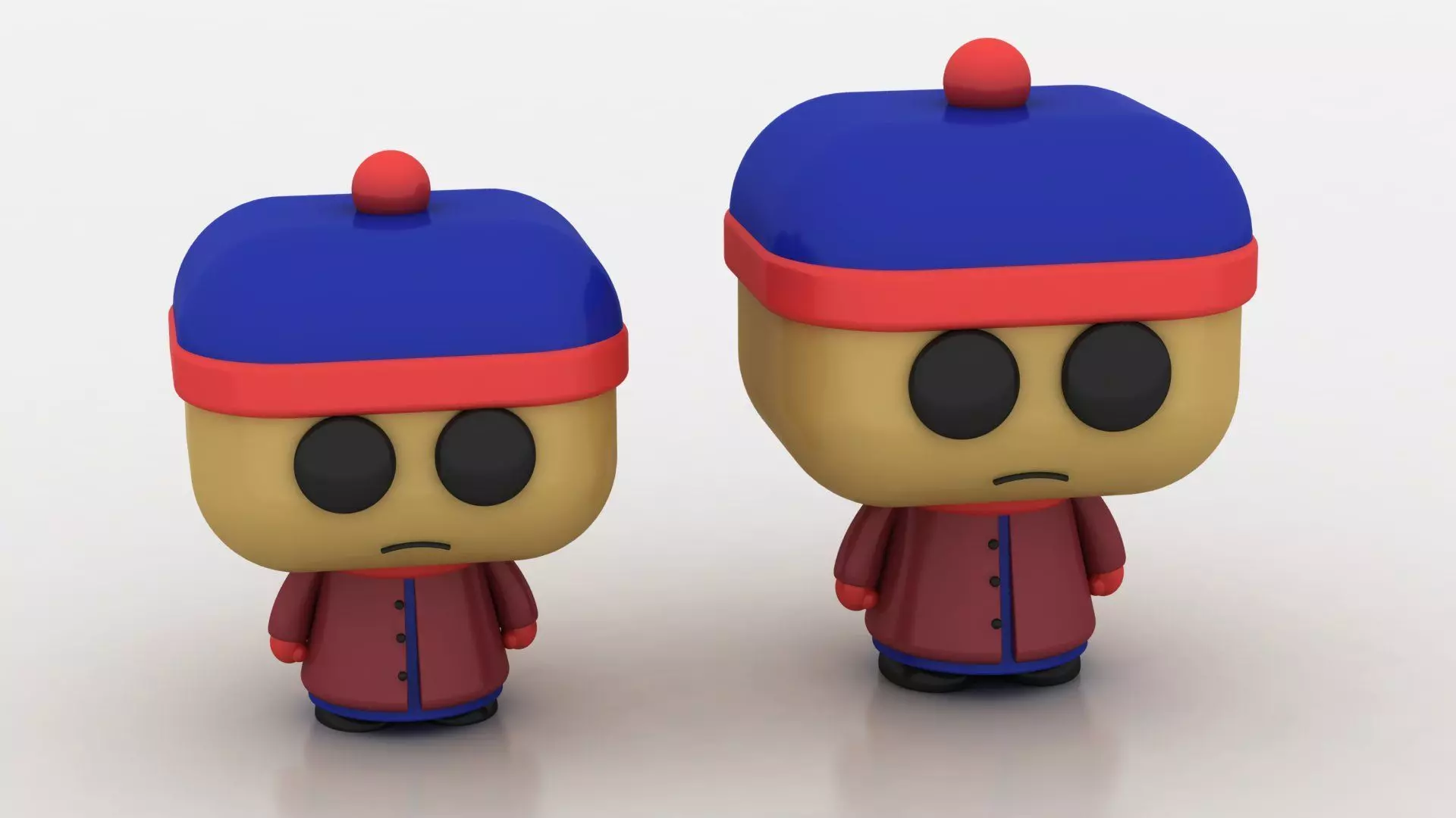chibi 3D toy 3D printable model 3D print model_1