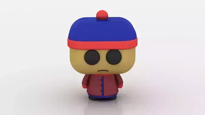 chibi 3D toy 3D printable model  