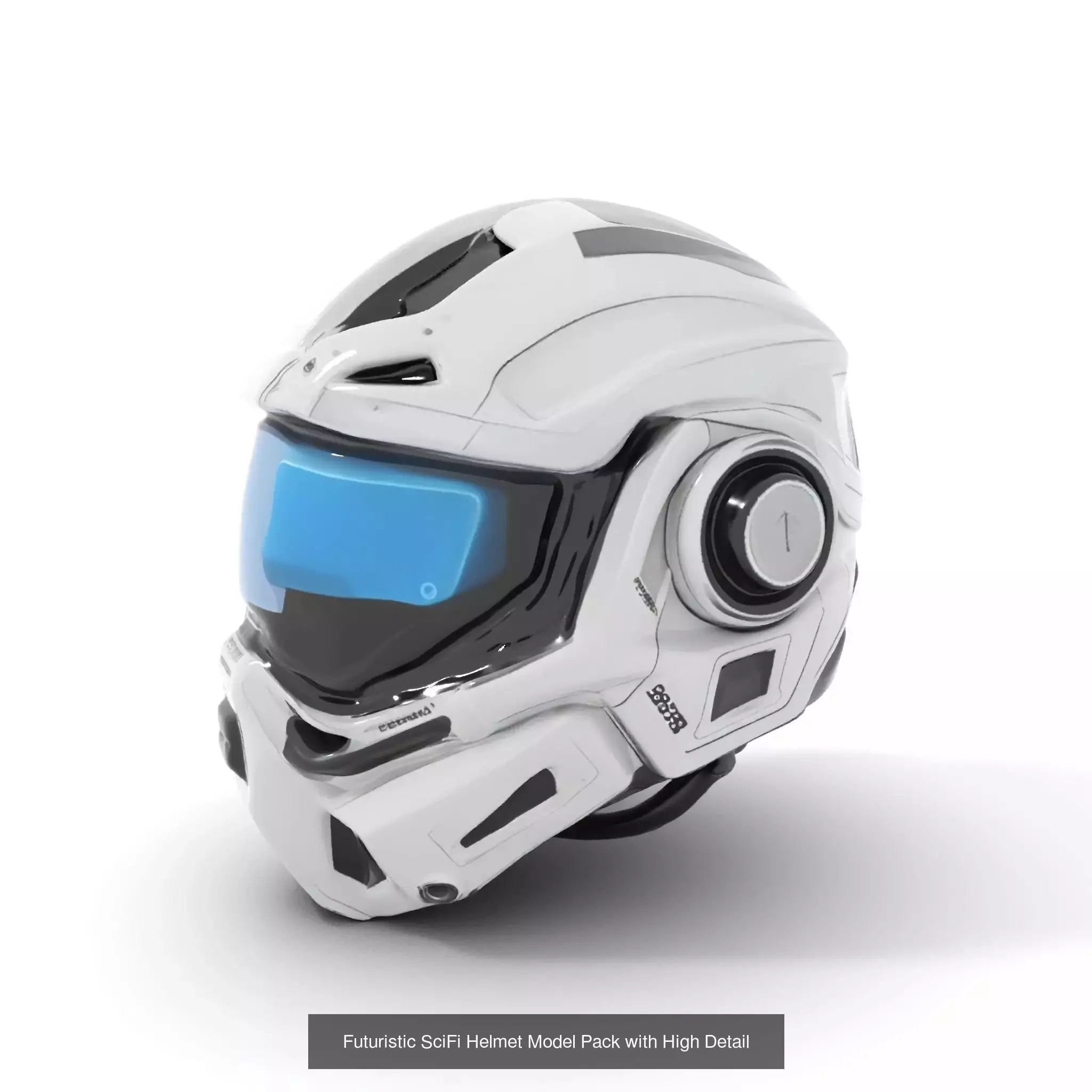 Futuristic Warfare Arsenal 3D Model Collection_28