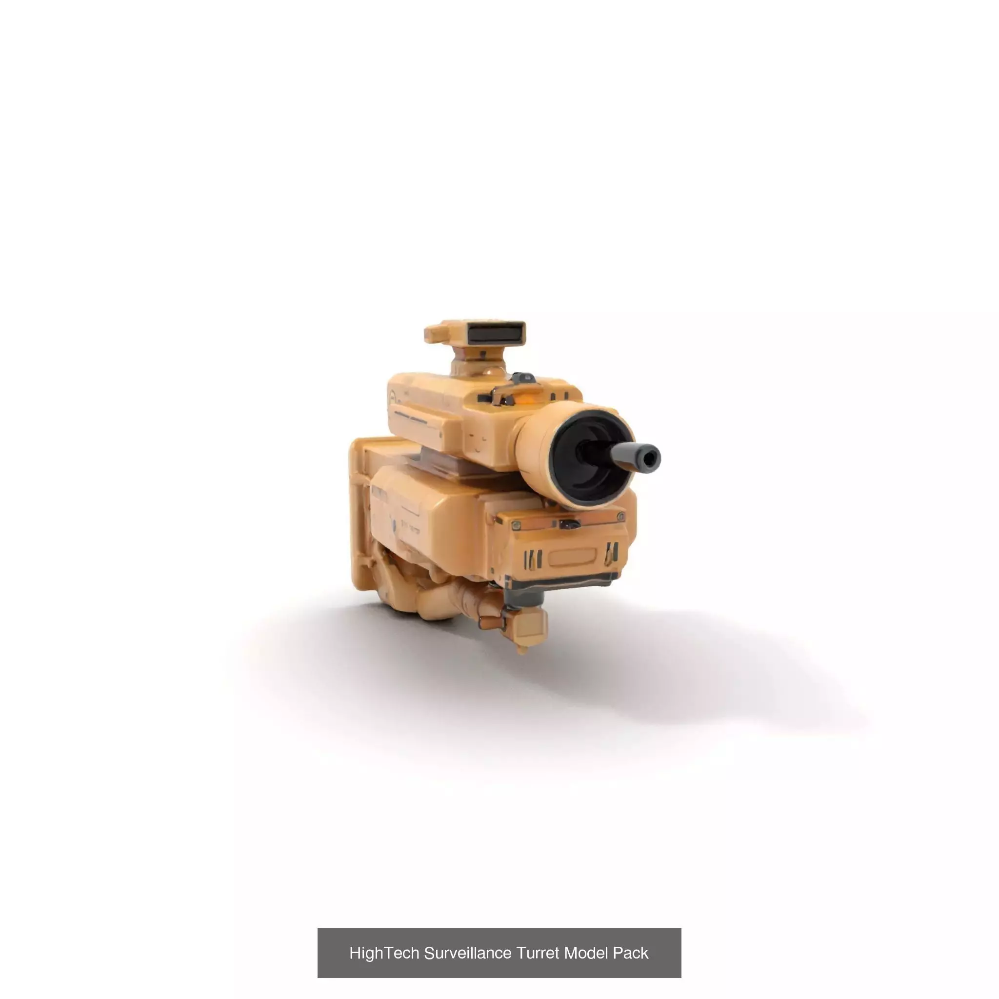 Futuristic Warfare Arsenal 3D Model Collection_38