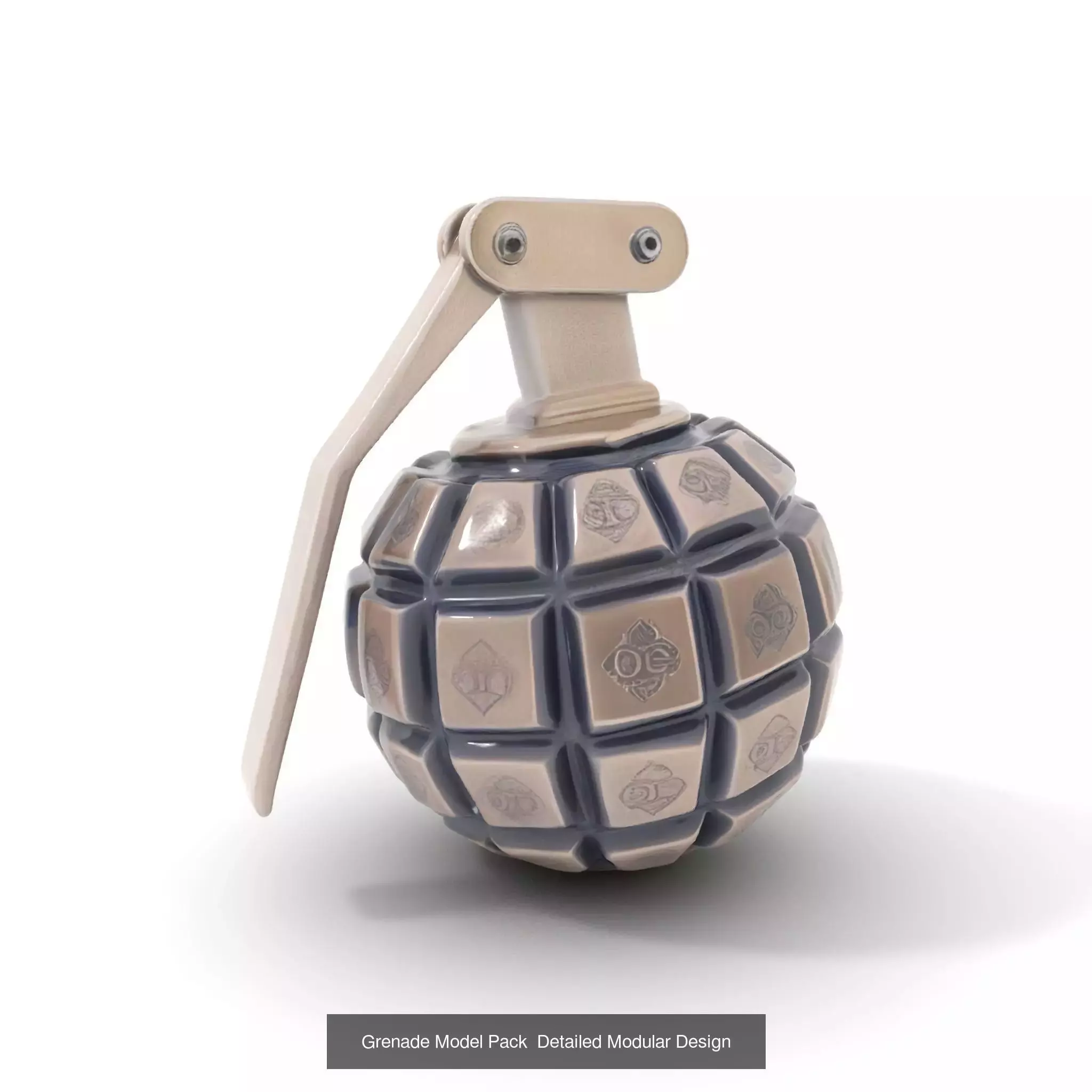 Futuristic Warfare Arsenal 3D Model Collection_29