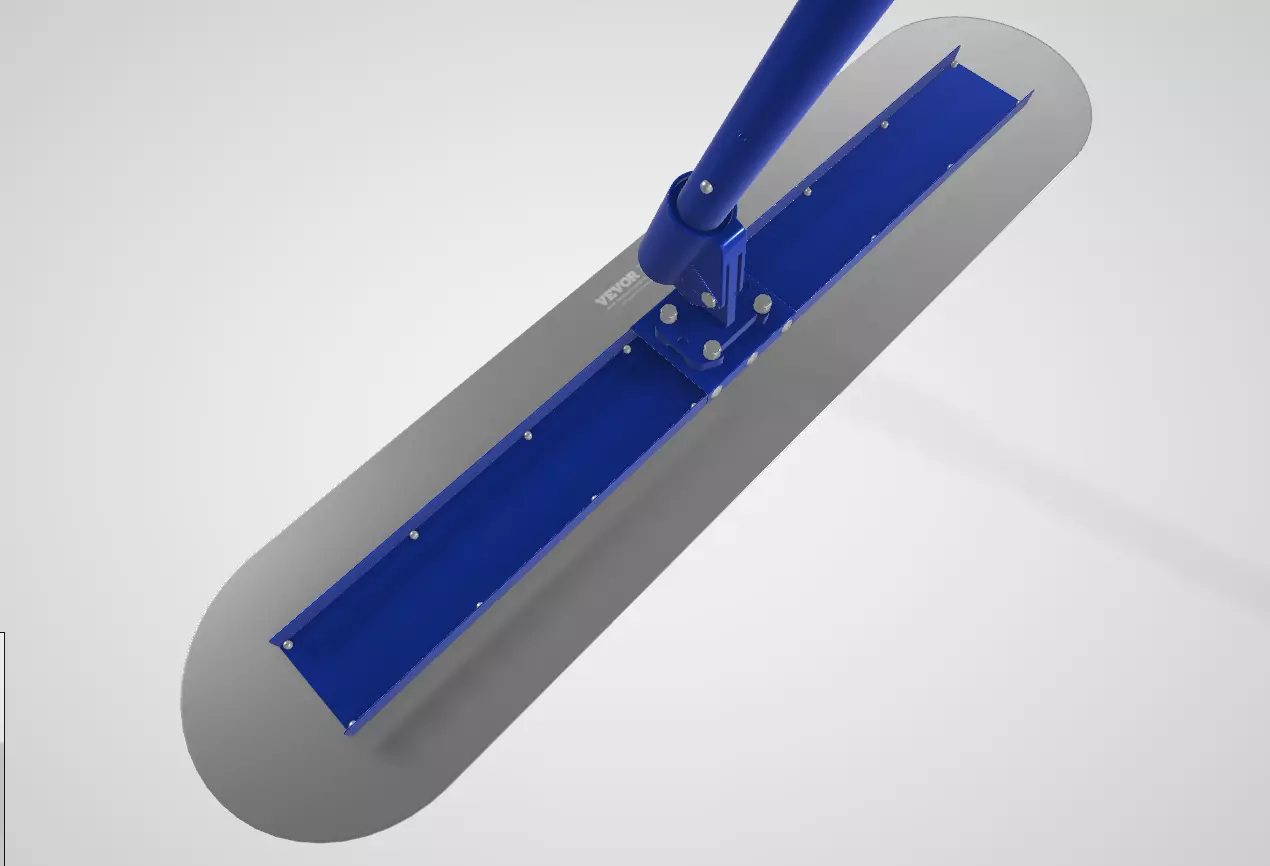 Bull Float Concrete Float Tool Concrete Finishing Wool Low-poly 3D model_3