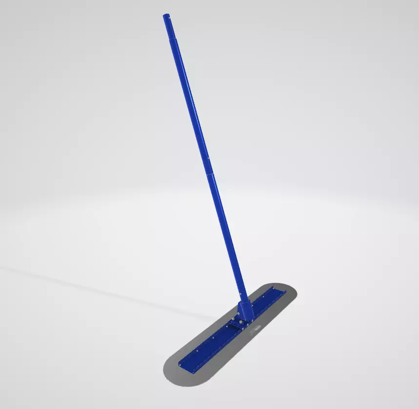 Bull Float Concrete Float Tool Concrete Finishing Wool Low-poly 3D model_0