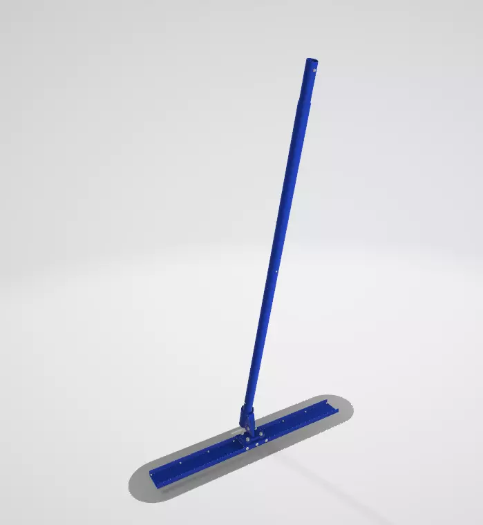 Bull Float Concrete Float Tool Concrete Finishing Wool Low-poly 3D model_2