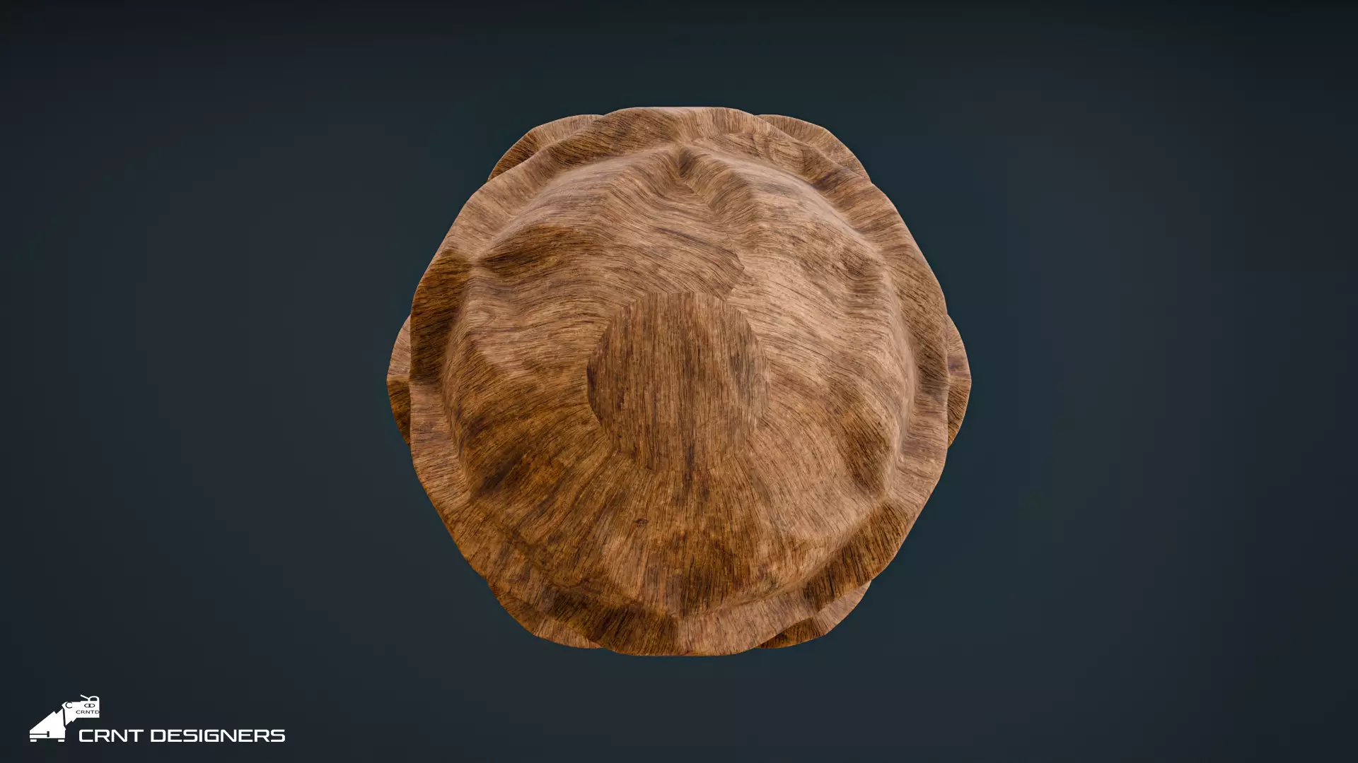 Wooden Diamond Finial - Staircase Finial Newel Post Cap 3D model_8