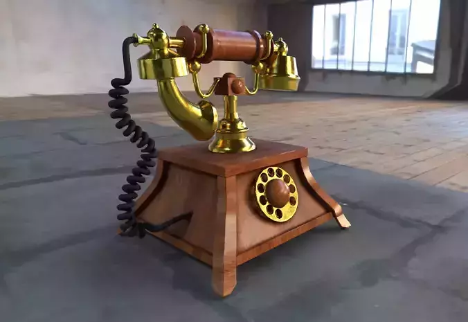 Vintage Rotary Telephone 