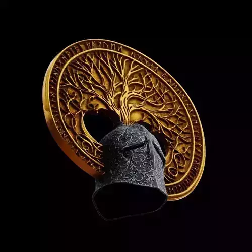 ROYAL KNIGHT HELM - Elden Ring Cosplay Fan Art Stl Model 3D print model
