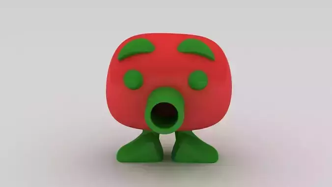 funny toy character 3D printable model  