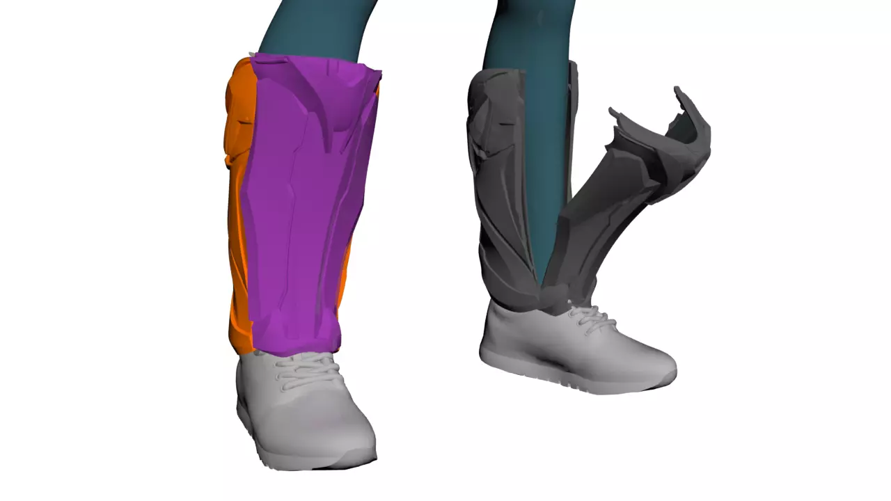 Scarab Mk2 Low Cut Winter Greaves 3D print model_0