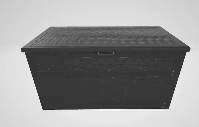 Weatherproof Rattan Effect Outdoor Storage Box