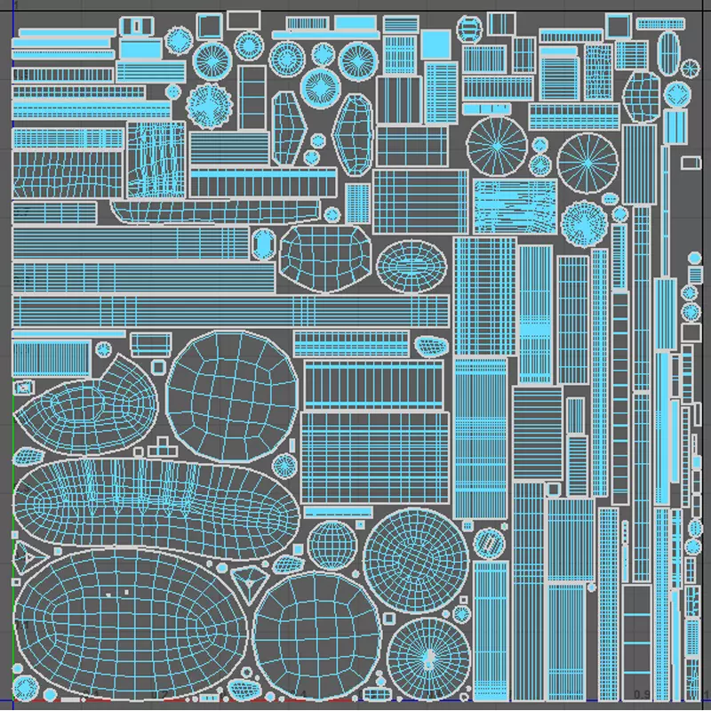 Realistic Motorcycle 3D Model Low-poly 3D model_13
