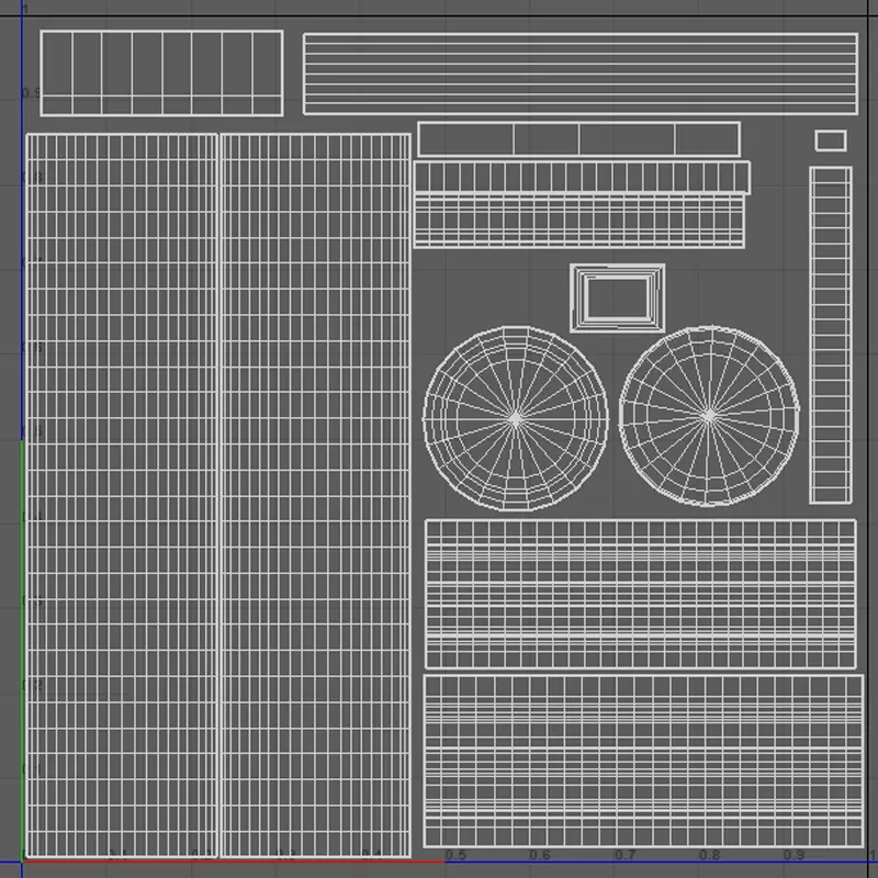 Realistic Motorcycle 3D Model Low-poly 3D model_14
