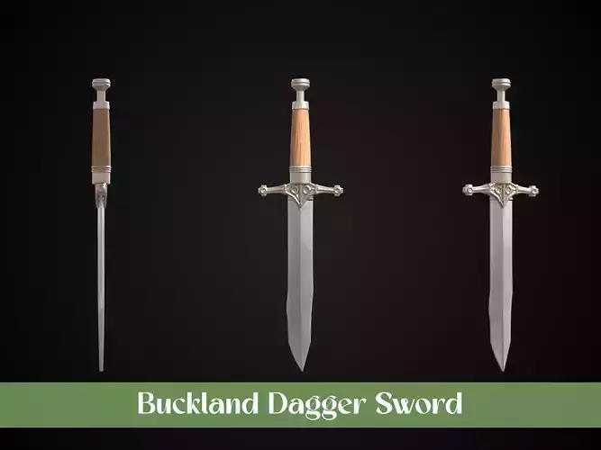 Stylized Hobbit Sword - Buckland Dagger