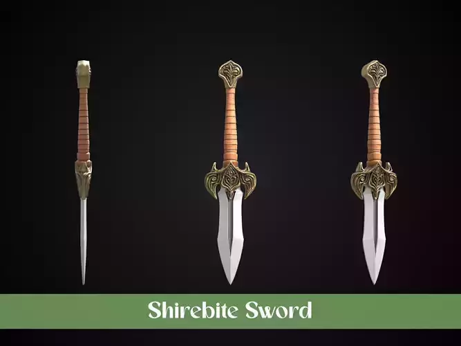 Stylized Hobbit Sword - Shirebite