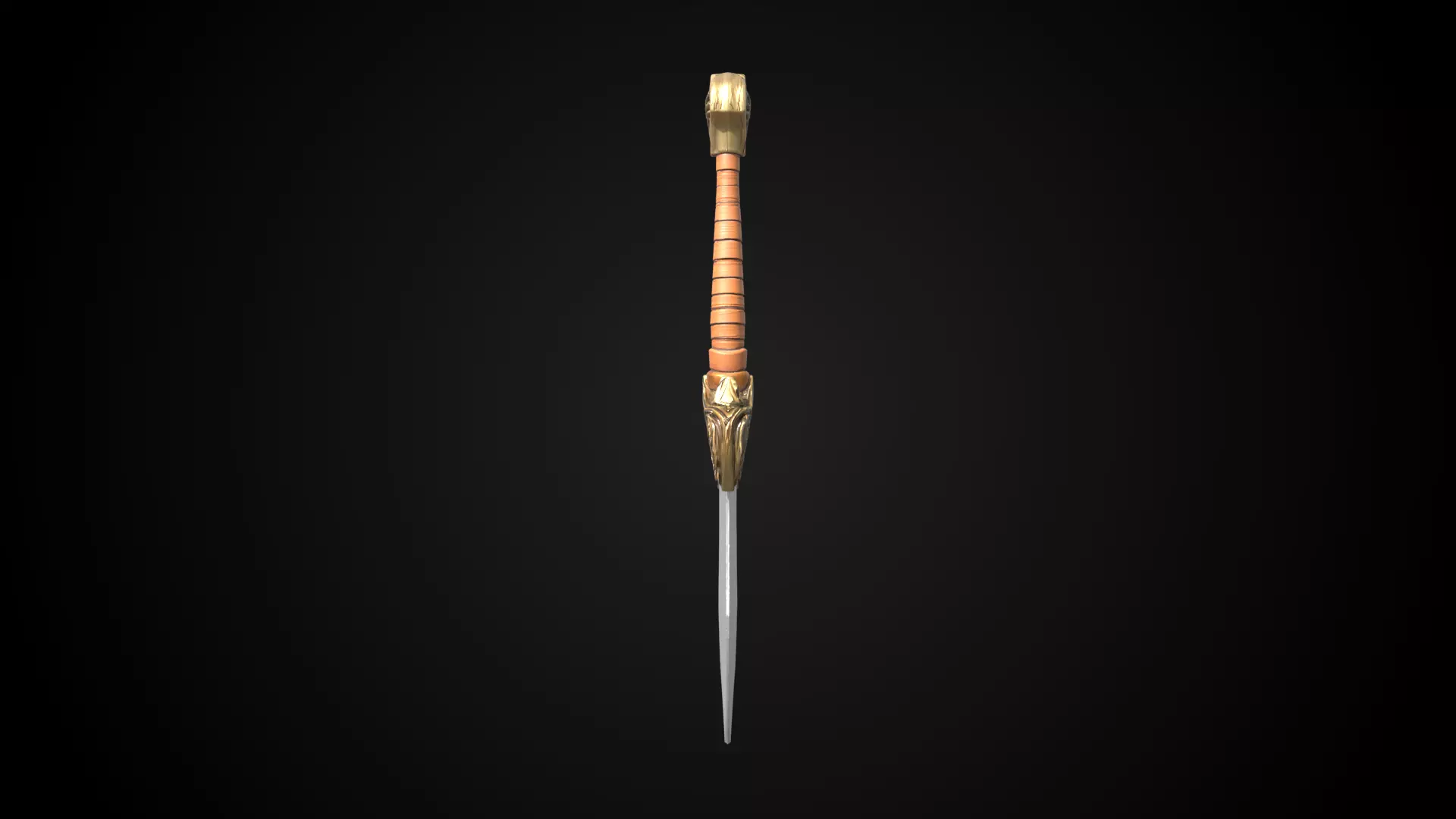 Stylized Hobbit Sword - Shirebite - Game Ready 3D model_2